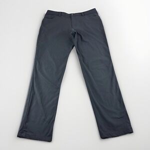 Lululemon Pants Mens 38x33 Black ABC Warpstreme 5 Pockets E4 Stretch Performance